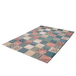 THEKO die markenteppiche Tapis à poils courts Gabiro Box - Fibres synthétiques - 160 x 235 cm -Tapis Soldes Boutique kurzflorteppich gabiro box kunstfaser mehrfarbig 160 x 235 cm 5001512