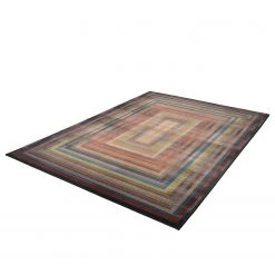 THEKO die markenteppiche Tapis à poils courts Gabiro Harmony Edge - Fibres synthétiques - 160 x 235 cm -Tapis Soldes Boutique kurzflorteppich gabiro corner kunstfaser mehrfarbig 160 x 235 cm 5001400