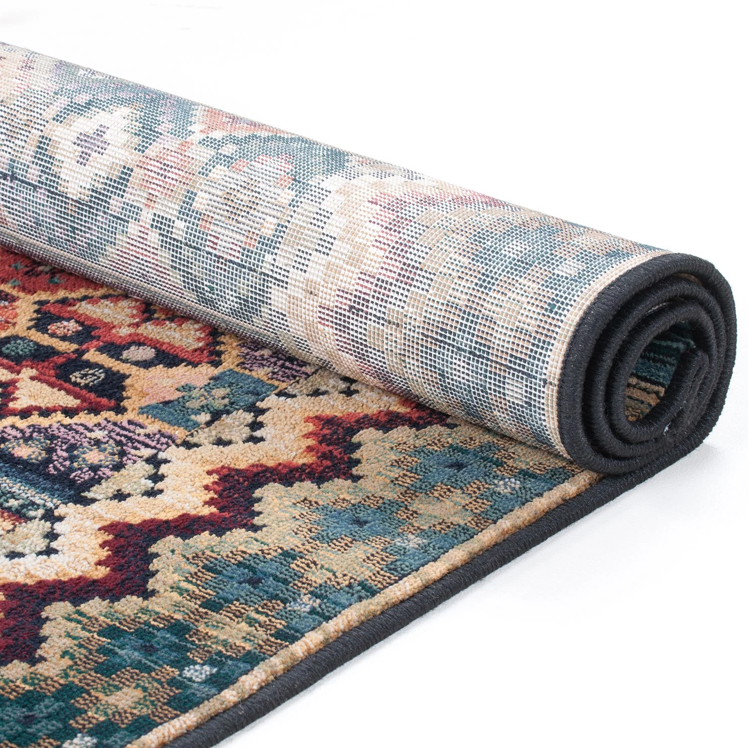 THEKO die markenteppiche Tapis à poils courts Gabiro Diamond - Fibres synthétiques - 160 x 235 cm 5 THEKO die markenteppiche Tapis à poils courts Gabiro Diamond - Fibres synthétiques - 160 x 235 cm – Image 3