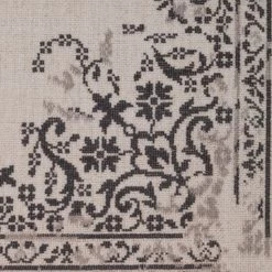 Top Square Tapis Vintage - Polypropylène - Gris - 140 x 200 cm -Tapis Soldes Boutique kurzflorteppich vintage mischgewebe grau 160 x 230 cm 4311252