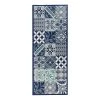 Zala Living Tapis de couloir Accent - Fibres synthétiques - Bleu -Tapis Soldes Boutique laeufer accent kunstfaser blau 4582964