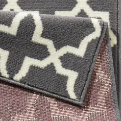 Hanse Home Tapis de couloir Glam - Gris - 80 x 250 cm 9 Hanse Home Tapis de couloir Glam - Gris - 80 x 250 cm -Tapis Soldes Boutique laeufer glam kunstfaser grau 80 x 200 cm 4564476