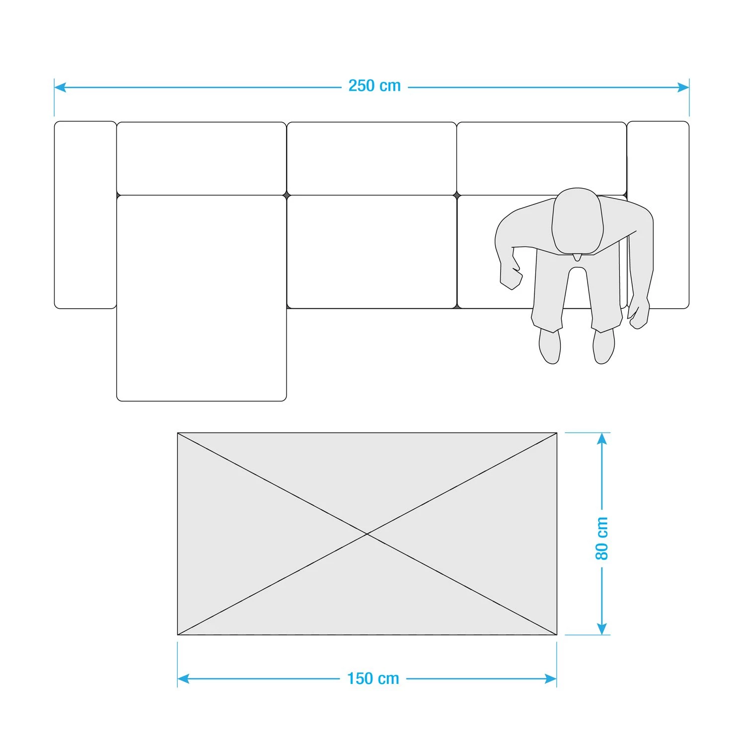 Hanse Home Tapis Retro - Gris / Noir - 80 x 150 cm 5 Hanse Home Tapis Retro - Gris / Noir - 80 x 150 cm – Image 3