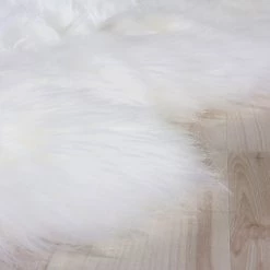 Top Square Peau de mouton I - Blanc -Tapis Soldes Boutique schaffell i weiss 1075990