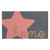 Zala Living Paillasson Stern Home - Gris / Rose vif -Tapis Soldes Boutique schmutzfangmatte stern home kunstfaser grau pink 4582592