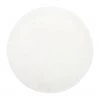 Andiamo Tapis shaggy Lambskin Round - Fibres synthétiques - Blanc -Tapis Soldes Boutique shaggy limerick round kunstfaser weiss 5040696