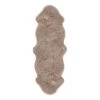 Luxor living Tapis Schaffell Double - Marron clair