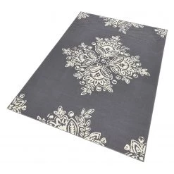 Hanse Home Tapis Blossom - Gris - 80 x 150 cm -Tapis Soldes Boutique teppich blossom kunstfaser grau 80 x 150 cm 3762604