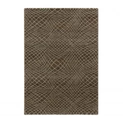 Astra Tapis Carpi - Marron / Blanc - 160 x 230 cm