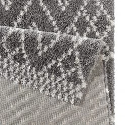 Mint Rugs Tapis épais Chess - Fibres synthétiques - Gris / Crème 9 Mint Rugs Tapis épais Chess - Fibres synthétiques - Gris / Crème -Tapis Soldes Boutique teppich chess kunstfaser grau creme 120 x 170 cm 4157880