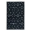 Esprit Home Tapis Fiesta (tissé à la main) - Noir / Gris clair - 160 x 230 cm -Tapis Soldes Boutique teppich fiesta handgewebt schurwolle baumwolle petrol beige 80 x 150 cm 4385844