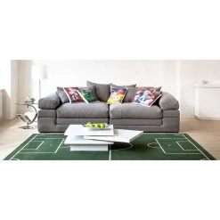 Hanse Home Tapis Football - 80 x 150 cm -Tapis Soldes Boutique teppich fussballfeld 450008