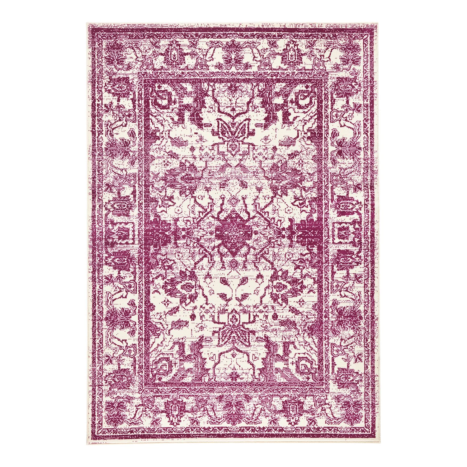 Zala Living Tapis Glorious - Aubergine / Blanc - 160 x 230 cm 3 Zala Living Tapis Glorious - Aubergine / Blanc - 160 x 230 cm