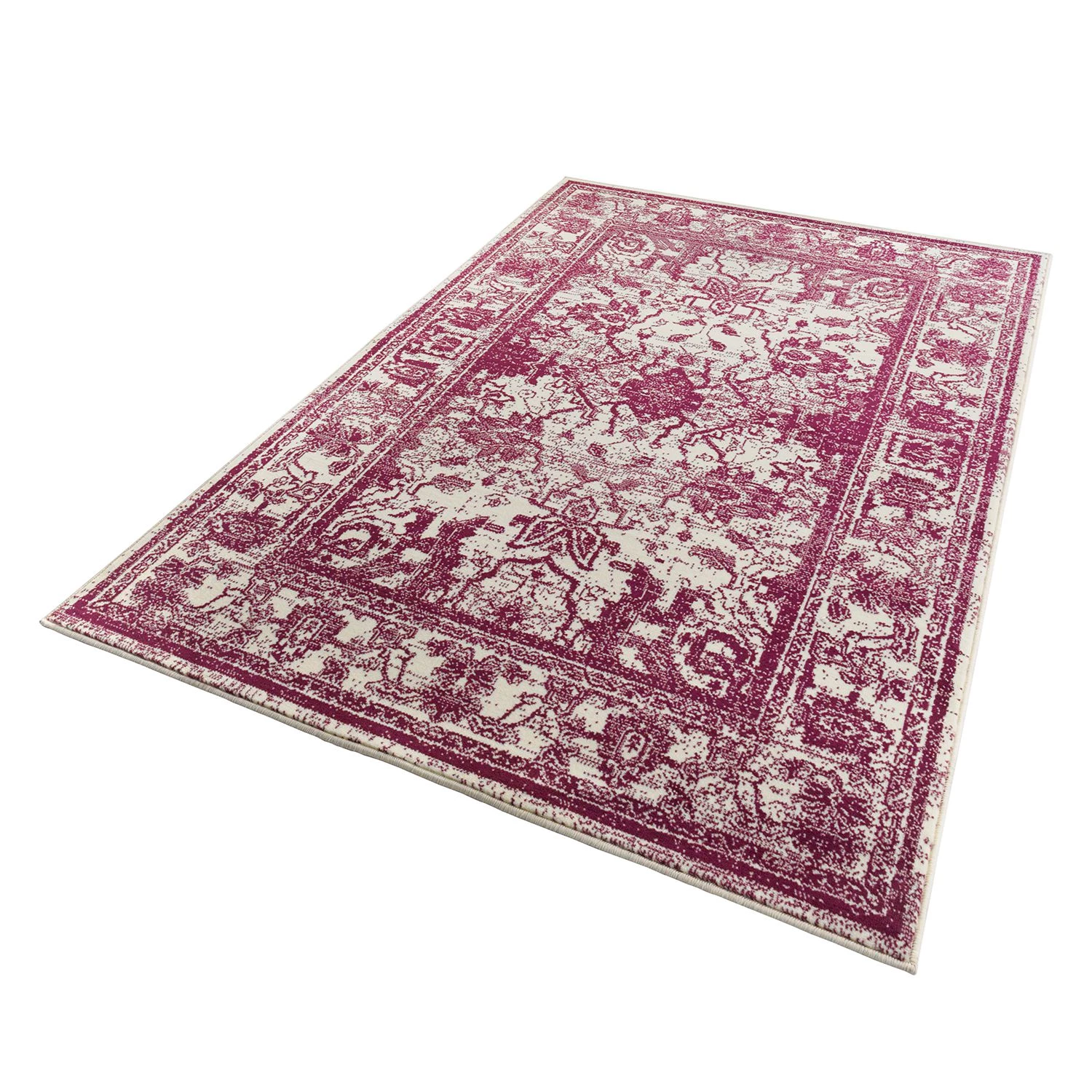 Zala Living Tapis Glorious - Aubergine / Blanc - 160 x 230 cm 7 Zala Living Tapis Glorious - Aubergine / Blanc - 160 x 230 cm – Image 5