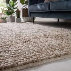 Eva Padberg Collection Tapis Hellerup (tissé à la main) - 160 x 230 cm -Tapis Soldes Boutique teppich hellerup mischgewebe beige 160 x 230 cm 4708292