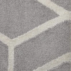 Top Square Tapis Play III - Gris / Crème - 120 x 170 cm -Tapis Soldes Boutique teppich play iii webstoff grau creme 160 x 230 cm 4967284