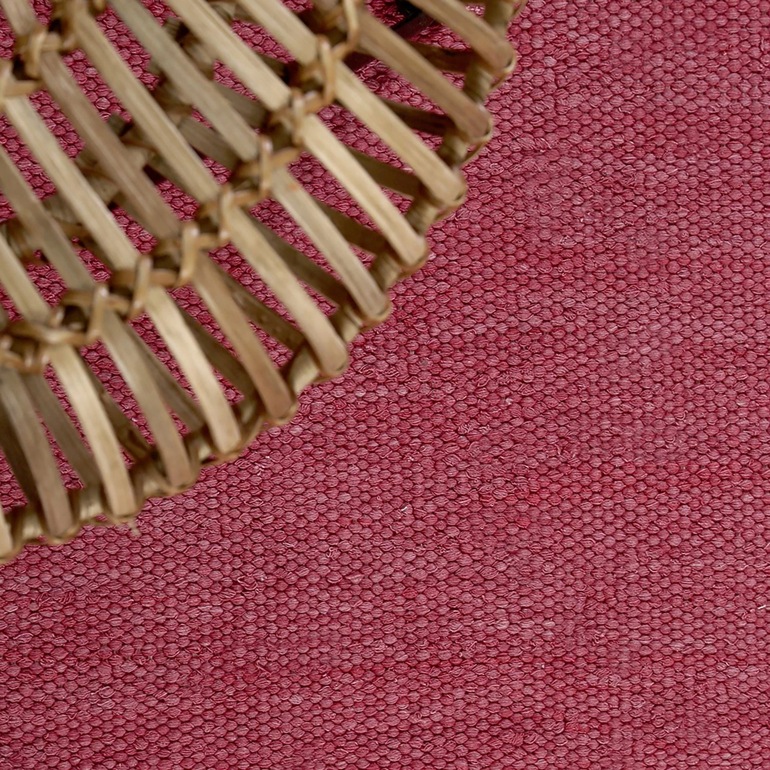 Esprit Home Tapis Rainbow Kelim - Coton - Rouge Bordeaux - 130 x 190 cm 4 Esprit Home Tapis Rainbow Kelim - Coton - Rouge Bordeaux - 130 x 190 cm – Image 2