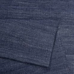 Esprit Home Tapis Rainbow Kelim - Coton - Bleu marine - 160 x 230 cm -Tapis Soldes Boutique teppich rainbow kelim handgewebt baumwolle marineblau 80 x 150 cm 4386208