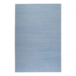 Esprit Home Tapis Rainbow Kelim - Coton - Bleu clair mat - 80 x 150 cm