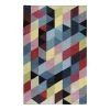 Esprit Home Tapis Rainbow Triangle Kelim - Tissé à la main - Coton - Multicolore - 130 x 190 cm -Tapis Soldes Boutique teppich rainbow triangle kelim handgewebt baumwolle mehrfarbig gelb 80 x 150 cm 4387960
