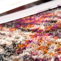 Luxor living Tapis Rossini - 80 x 150 cm -Tapis Soldes Boutique teppich rossini kunstfaser mehrfarbig 80 x 150 cm 4039944