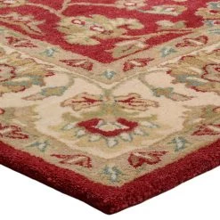 THEKO die markenteppiche Tapis Royal Ziegler - Laine / Rouge - 60 cm x 90 cm 8 THEKO die markenteppiche Tapis Royal Ziegler - Laine / Rouge - 60 cm x 90 cm -Tapis Soldes Boutique teppich royal ziegler wolle rot 289042