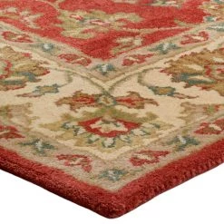 THEKO die markenteppiche Tapis Royal Ziegler - Laine / Terracotta - 60 cm x 90 cm -Tapis Soldes Boutique teppich royal ziegler wolle terrakotta 289029