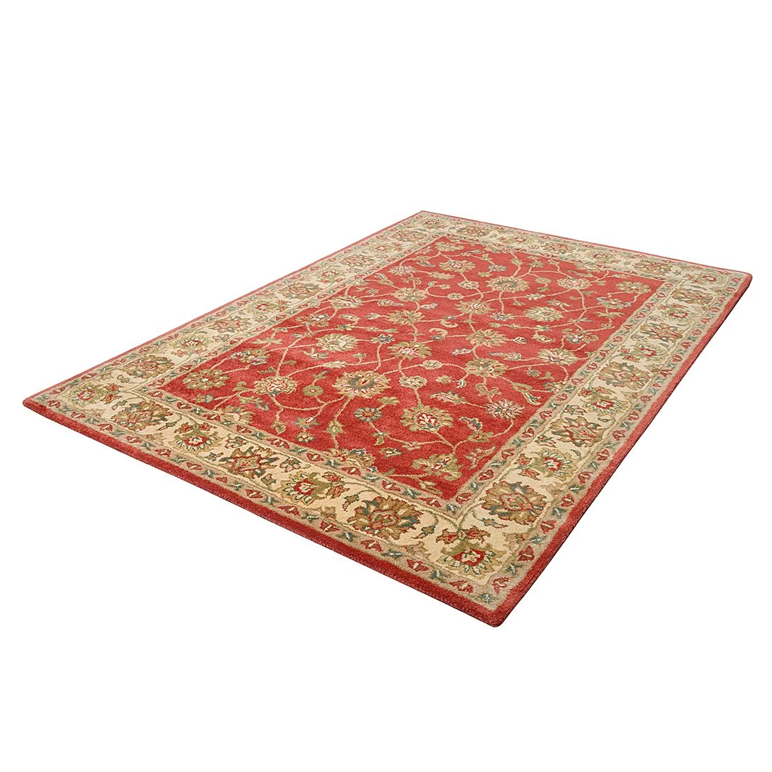 THEKO die markenteppiche Tapis Royal Ziegler - Laine / Terracotta - 70 cm x 270 cm 4 THEKO die markenteppiche Tapis Royal Ziegler - Laine / Terracotta - 70 cm x 270 cm – Image 2