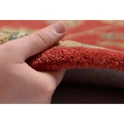 THEKO die markenteppiche Tapis Royal Ziegler - Laine / Terracotta - 70 cm x 270 cm 9 THEKO die markenteppiche Tapis Royal Ziegler - Laine / Terracotta - 70 cm x 270 cm -Tapis Soldes Boutique teppich royal ziegler wolle terrakotta 289047