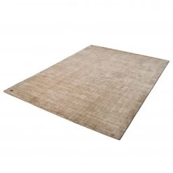 Tom Tailor Tapis Shine Uni (tissé à la main) - Latte macchiatto - 140 x 200 cm -Tapis Soldes Boutique teppich shine uni kunstfaser 4559728