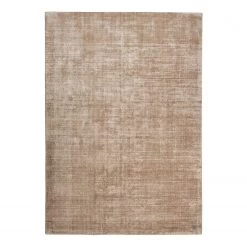 Tom Tailor Tapis Shine Uni (tissé à la main) - Latte macchiatto - 140 x 200 cm