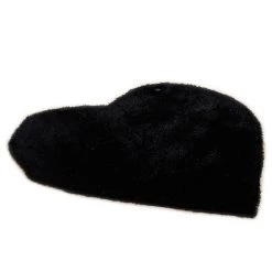 Tom Tailor Tapis Soft Heart - Noir - 100 x 100 cm -Tapis Soldes Boutique teppich soft heart schwarz 518274