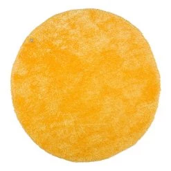 Tom Tailor Tapis Soft Round - Tournesol - Dimensions : 140 x 140 cm