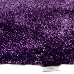 Tom Tailor Tapis Soft Round - Violet - Dimensions : 140 x 140 cm -Tapis Soldes Boutique teppich soft round violett 556012