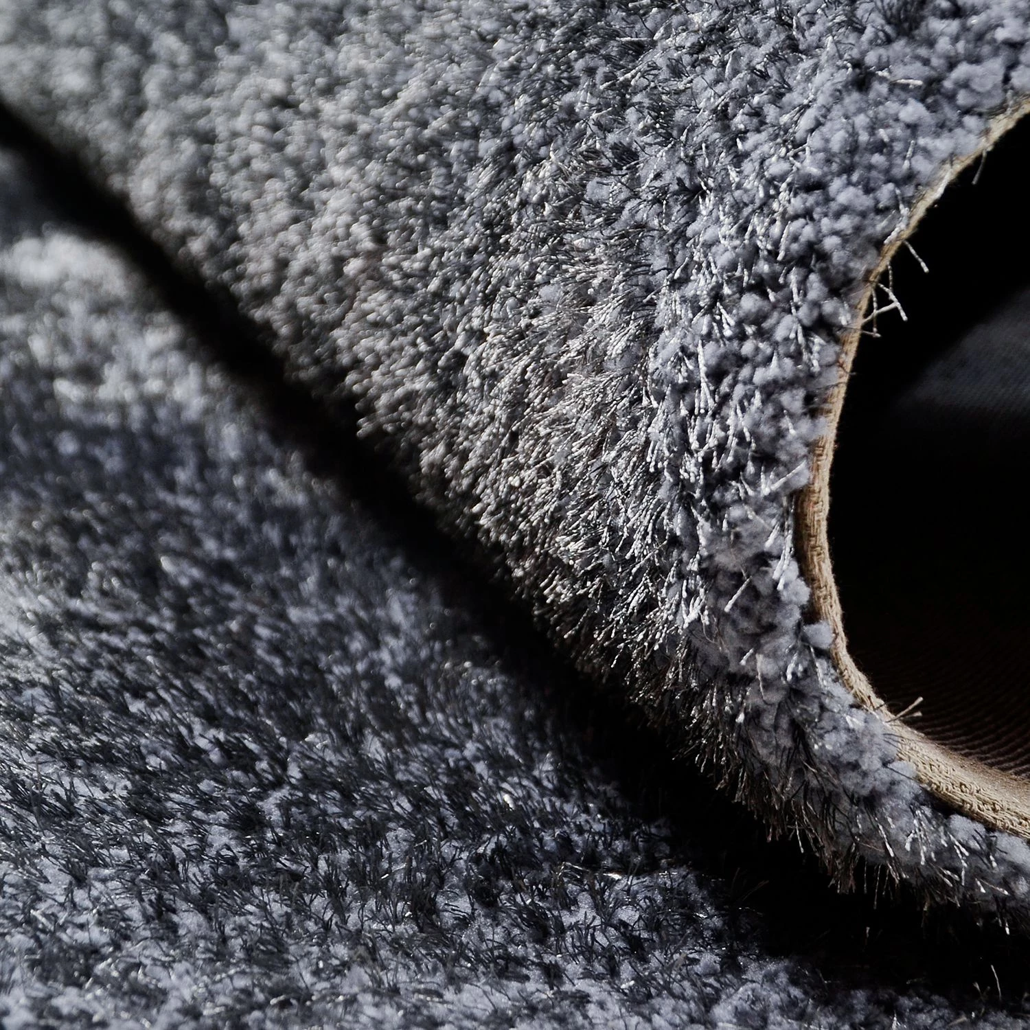 Tom Tailor Tapis Soft Square - Anthracite - 140 cm x 200 cm 7 Tom Tailor Tapis Soft Square - Anthracite - 140 cm x 200 cm – Image 5