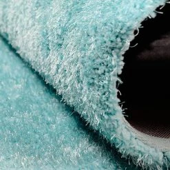 Tom Tailor Tapis Soft Square II - Atlantique Bleu 65 x 135 cm -Tapis Soldes Boutique teppich soft square ii antlantis 518334