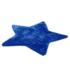 Tom Tailor Tapis Soft Star - Denim - 100 x 100 cm -Tapis Soldes Boutique teppich soft star denim 518228