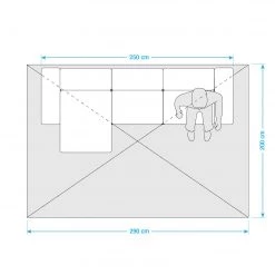 Esprit Home Tapis Relaxx - Sable - 200 x 290 cm -Tapis Soldes Boutique teppich velvet grid kunstfaser taupe hellgrau 200 x 290 cm 5173932 4