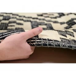 Tom Tailor Tapis Vintage Kelim I (tissé à la main) - 160 x 230 cm 12 Tom Tailor Tapis Vintage Kelim I (tissé à la main) - 160 x 230 cm -Tapis Soldes Boutique teppich vitage kelim i wolle beige schwarz 4560152